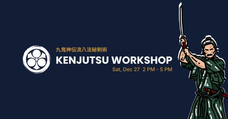 2025 Winter Kenjutsu Workshop at Kitsap Martial Arts in Poulsbo, WA