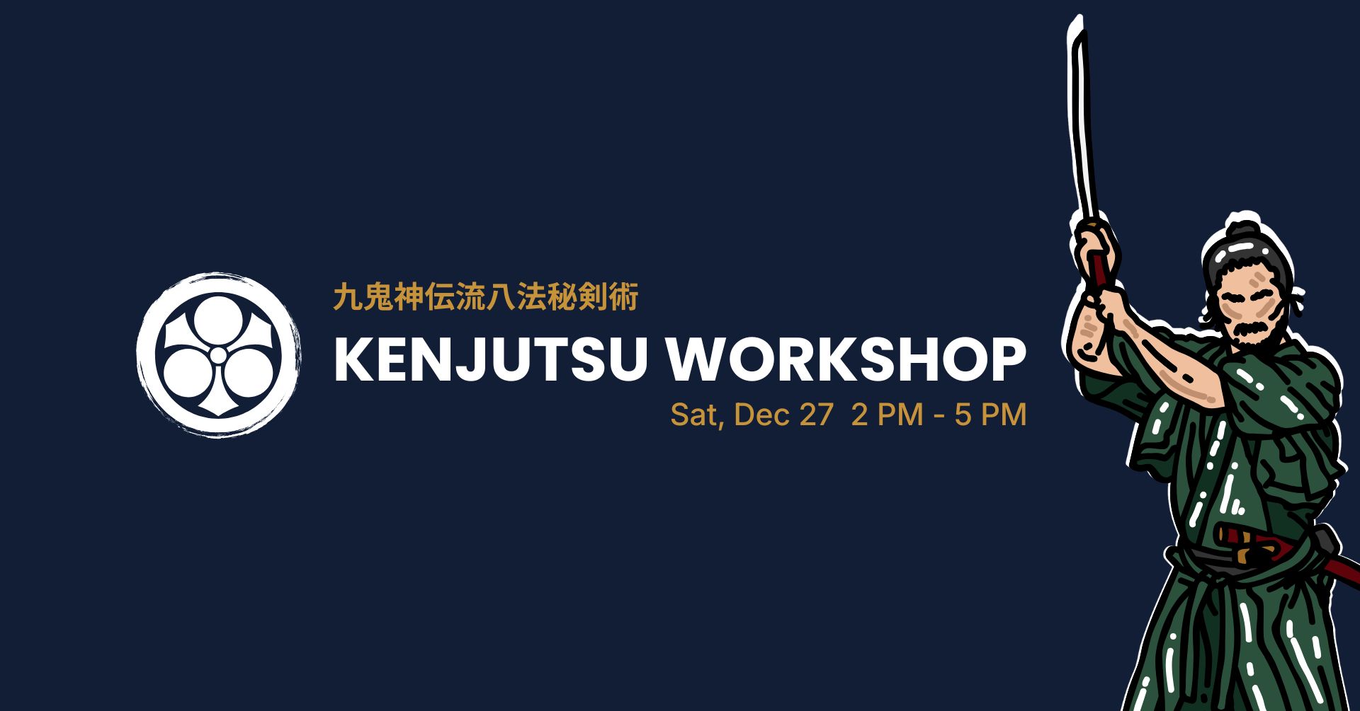 2025 Winter Kenjutsu Workshop at Kitsap Martial Arts in Poulsbo, WA